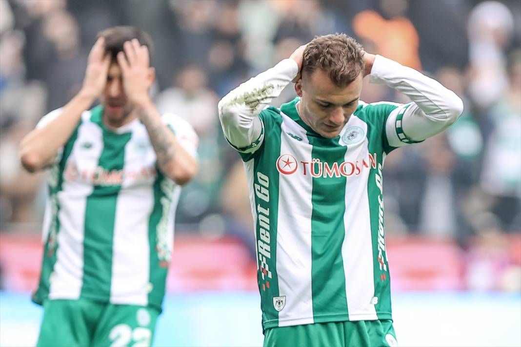 Olaylı biten Konyaspor – Antalyaspor maçından kareler 20